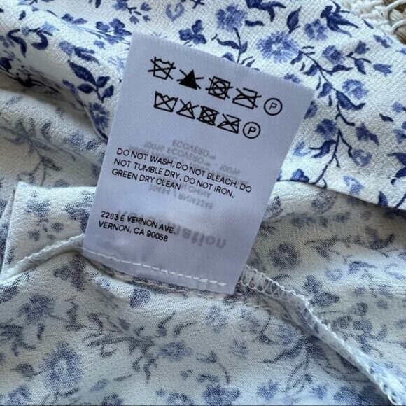 Reformation Amira Johanna Floral Print Pullover Blouse Women’s Small - Picture 11 of 13